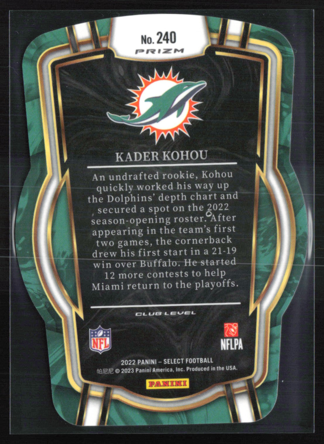 Kader Kohou RC Black Red Die-Cut