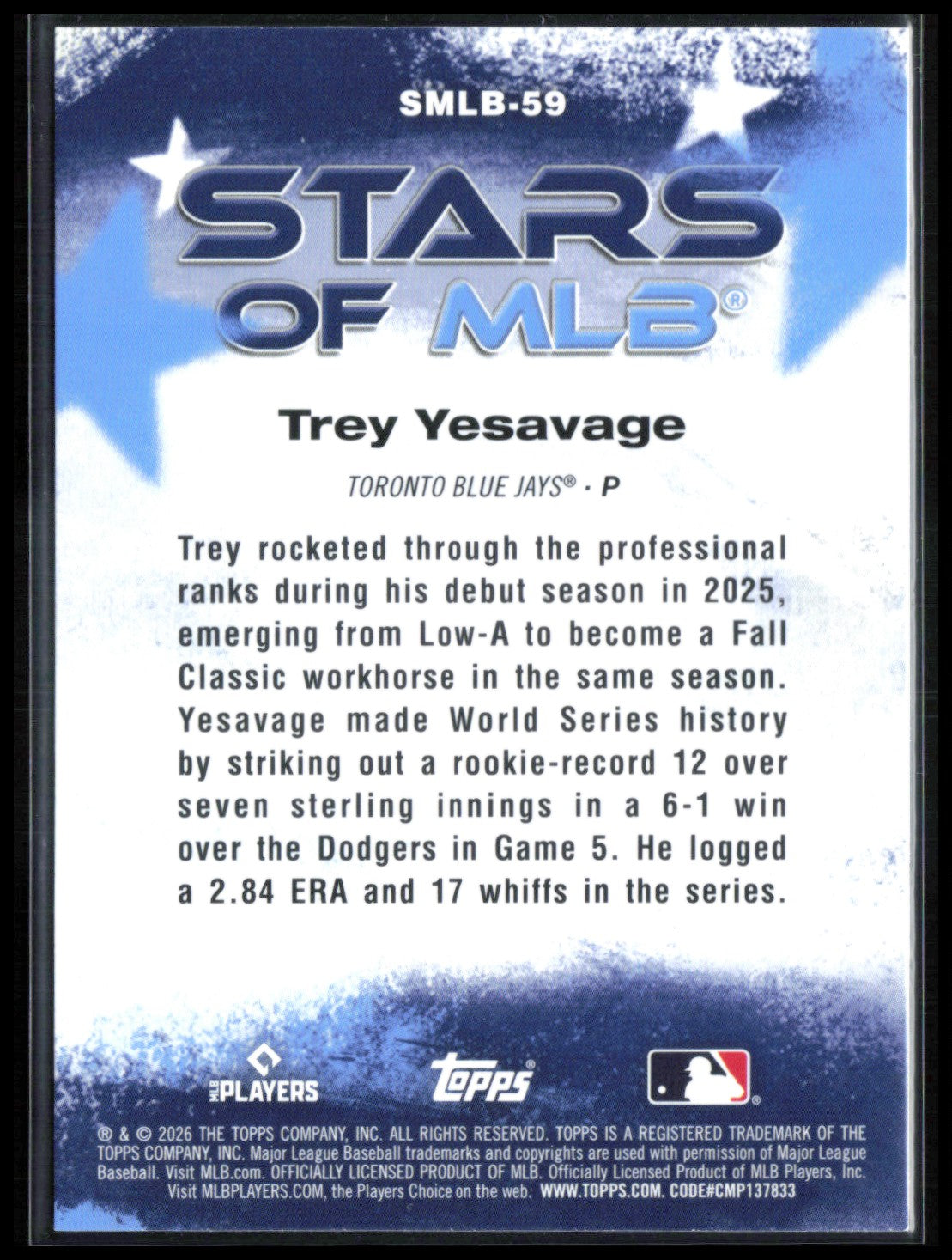 Trey Yesavage RC