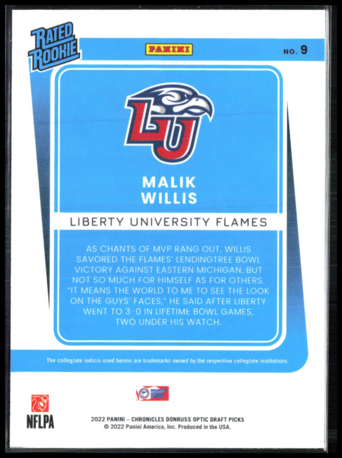 Malik Willis RC