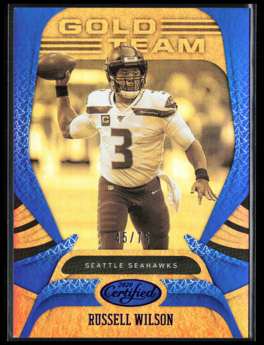 Russell Wilson Blue Mirror /75