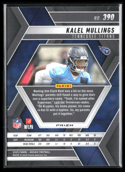 Kalel Mullings RC Mosaic Prizm