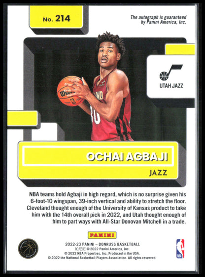 Ochai Agbaji RC Auto Choice