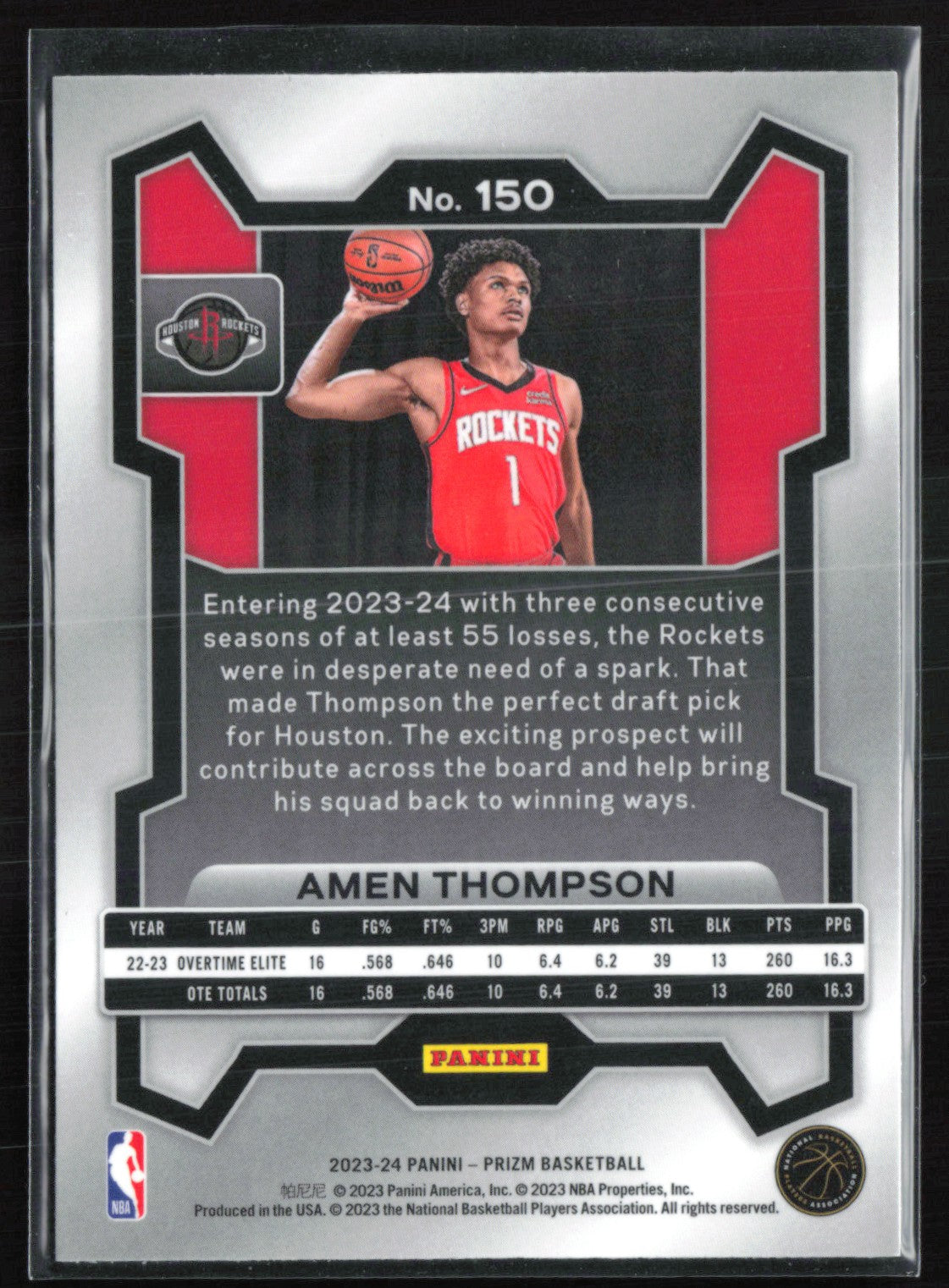 Amen Thompson RC