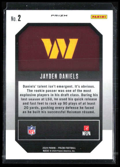 Jayden Daniels RC Green Wave Emergent