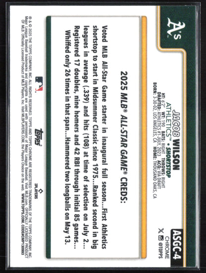 Jacob Wilson RC ASG Refractor