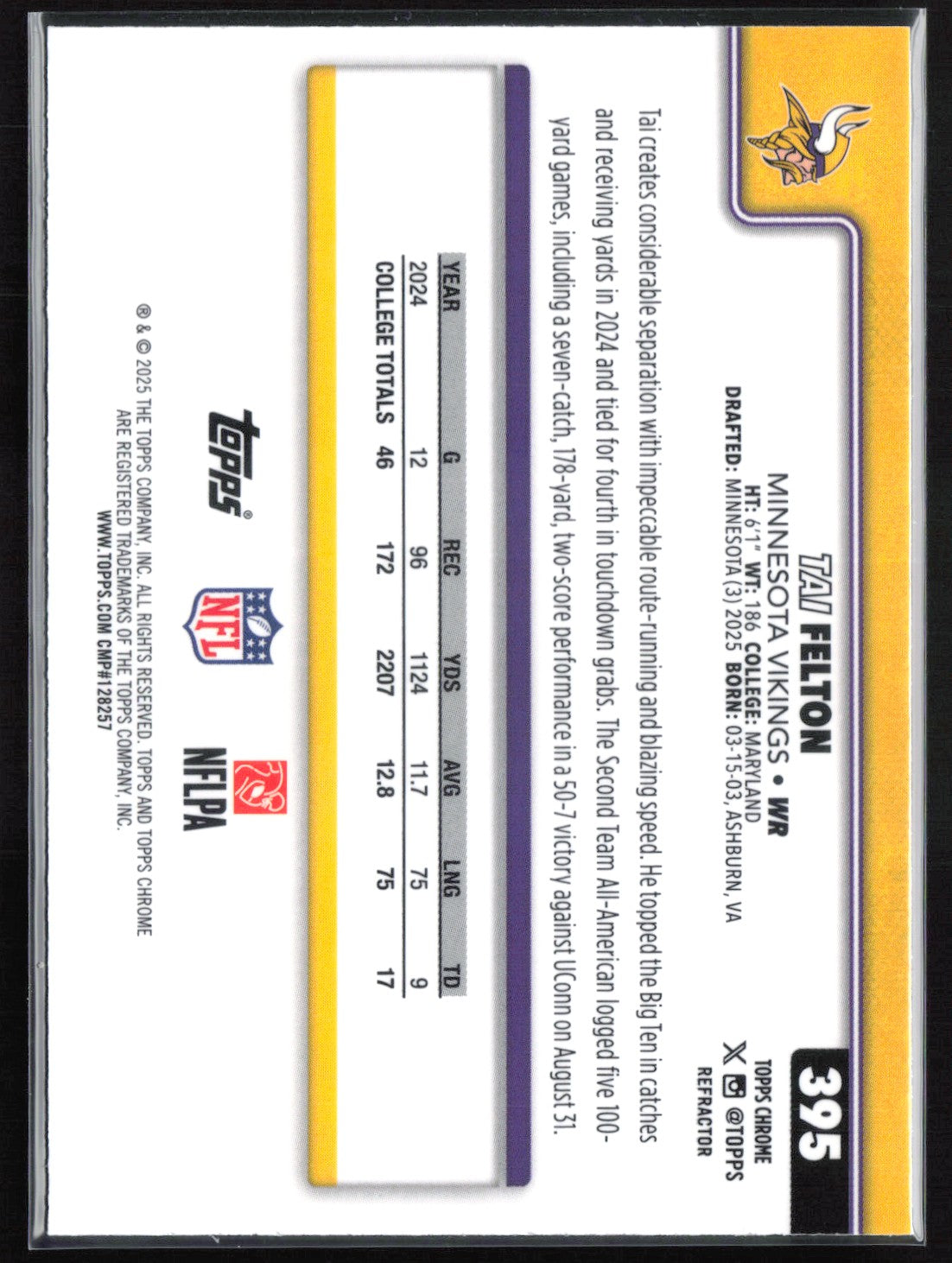 Tai Felton RC Refractor