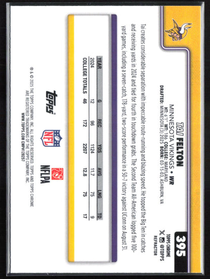 Tai Felton RC Refractor
