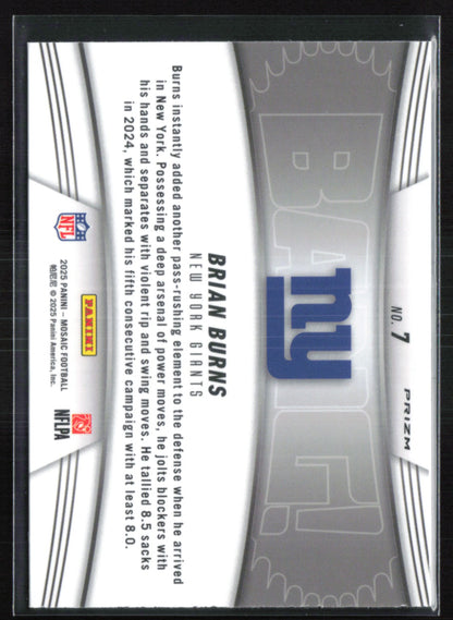 Brian Burns Green Mosaic