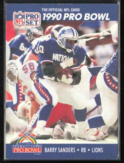Barry Sanders 1990 Pro Set