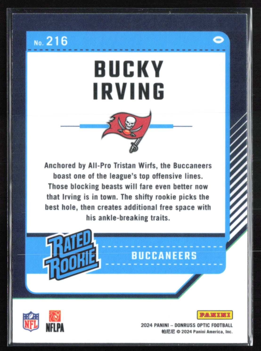 Bucky Irving RC Optic