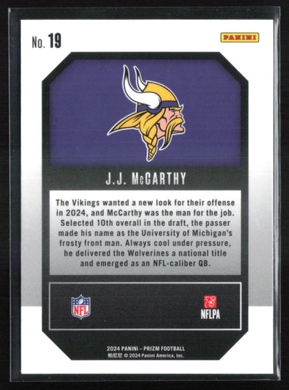 J.J. McCarthy RC Emergent