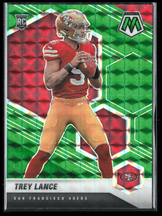 Trey Lance RC Green Mosaic