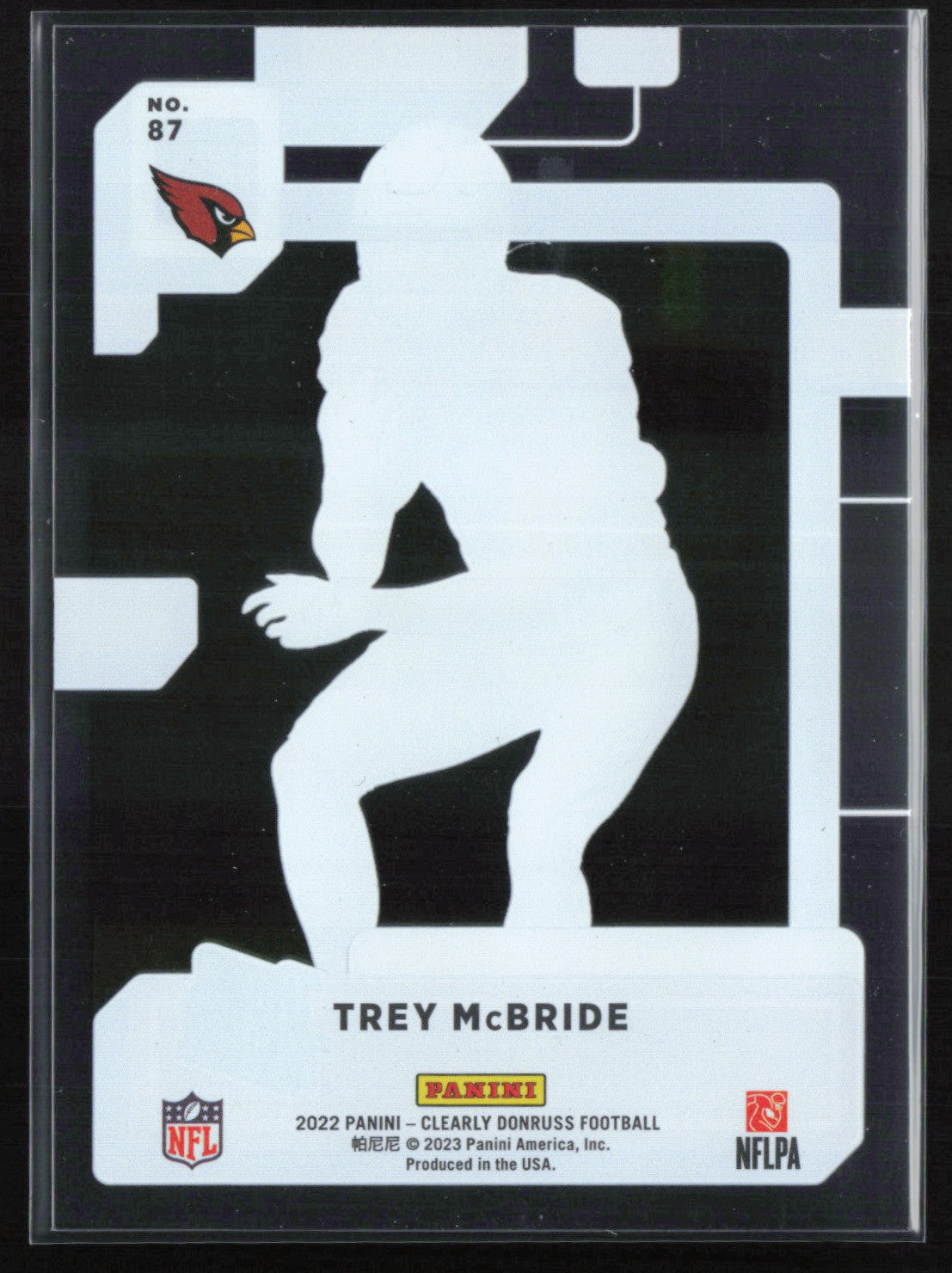 Trey McBride RC Donruss Clearly