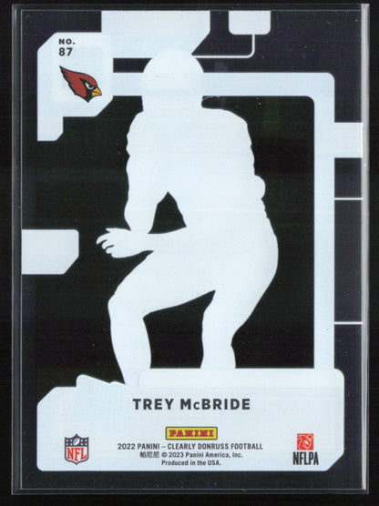Trey McBride RC Donruss Clearly