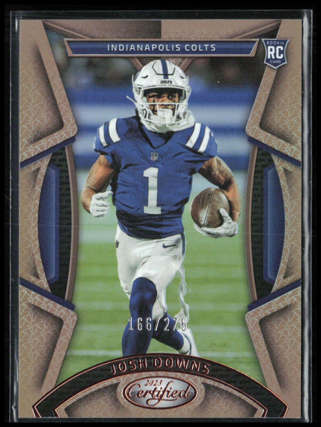 Josh Downs RC /275 Mirror Bronze