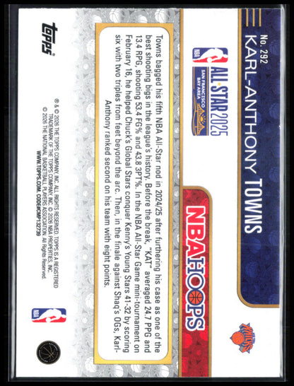 Karl-Anthony Towns Basketball Parallel