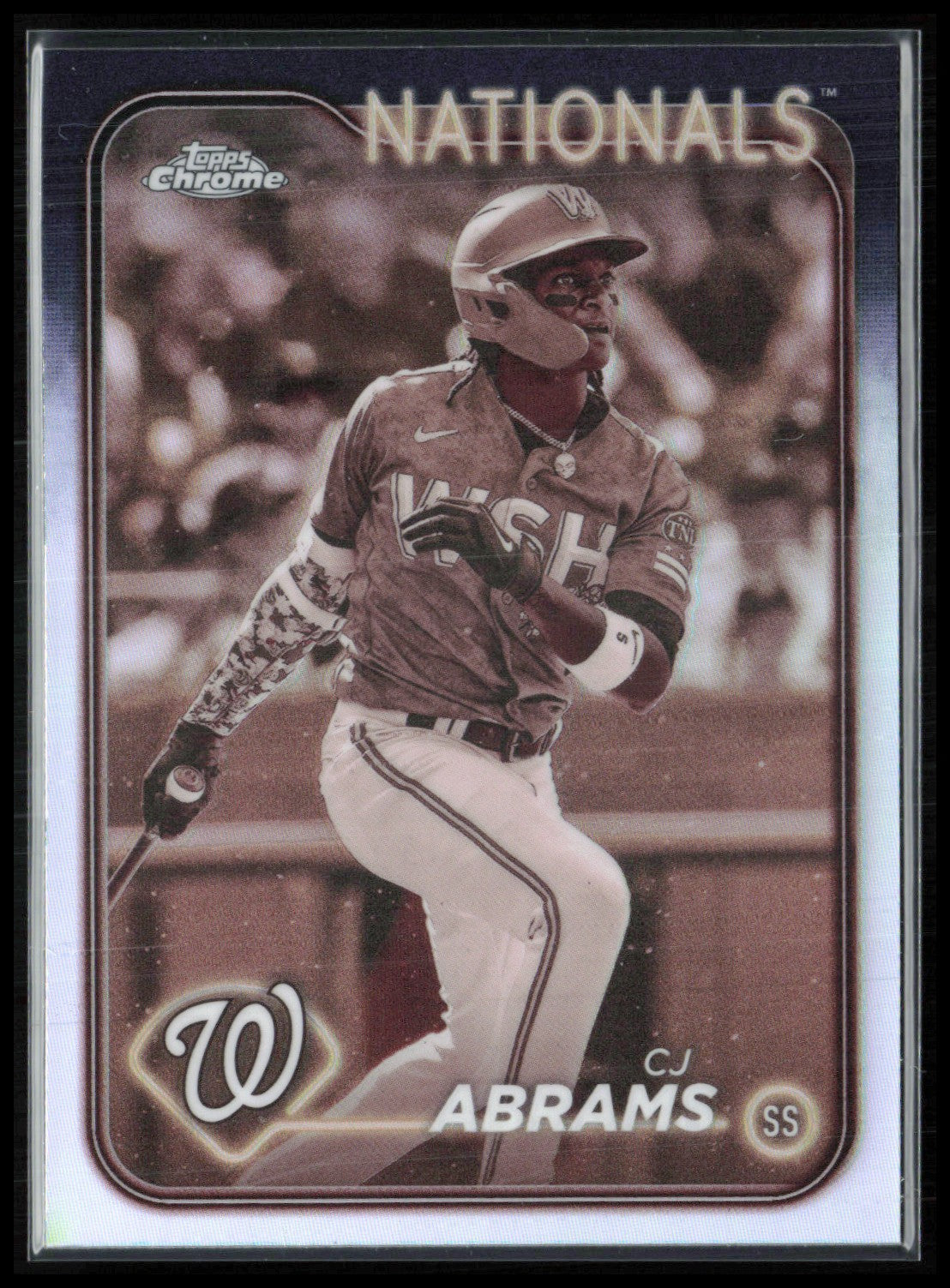 CJ Abrams Sepia Refractor