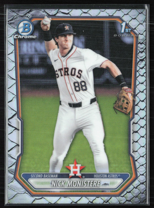 Nick Monistere 1st Bowman Reptilian Refractor
