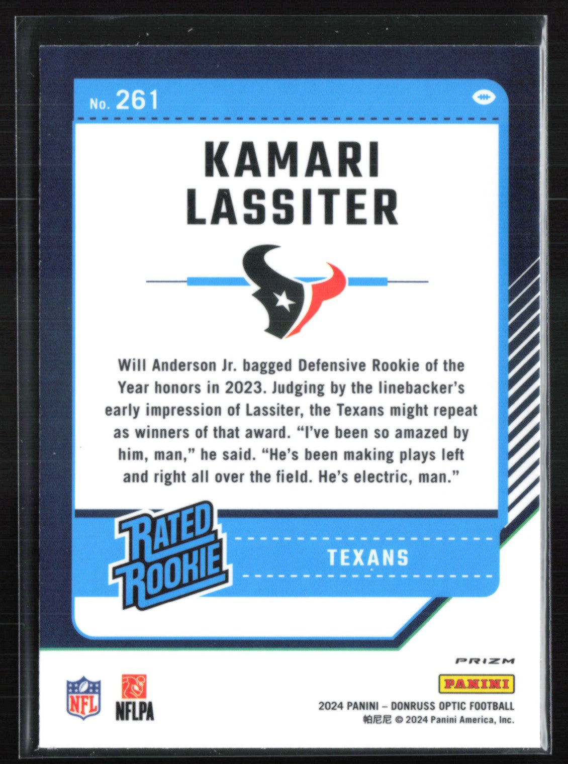 Kamari Lassiter RC Purple Shock