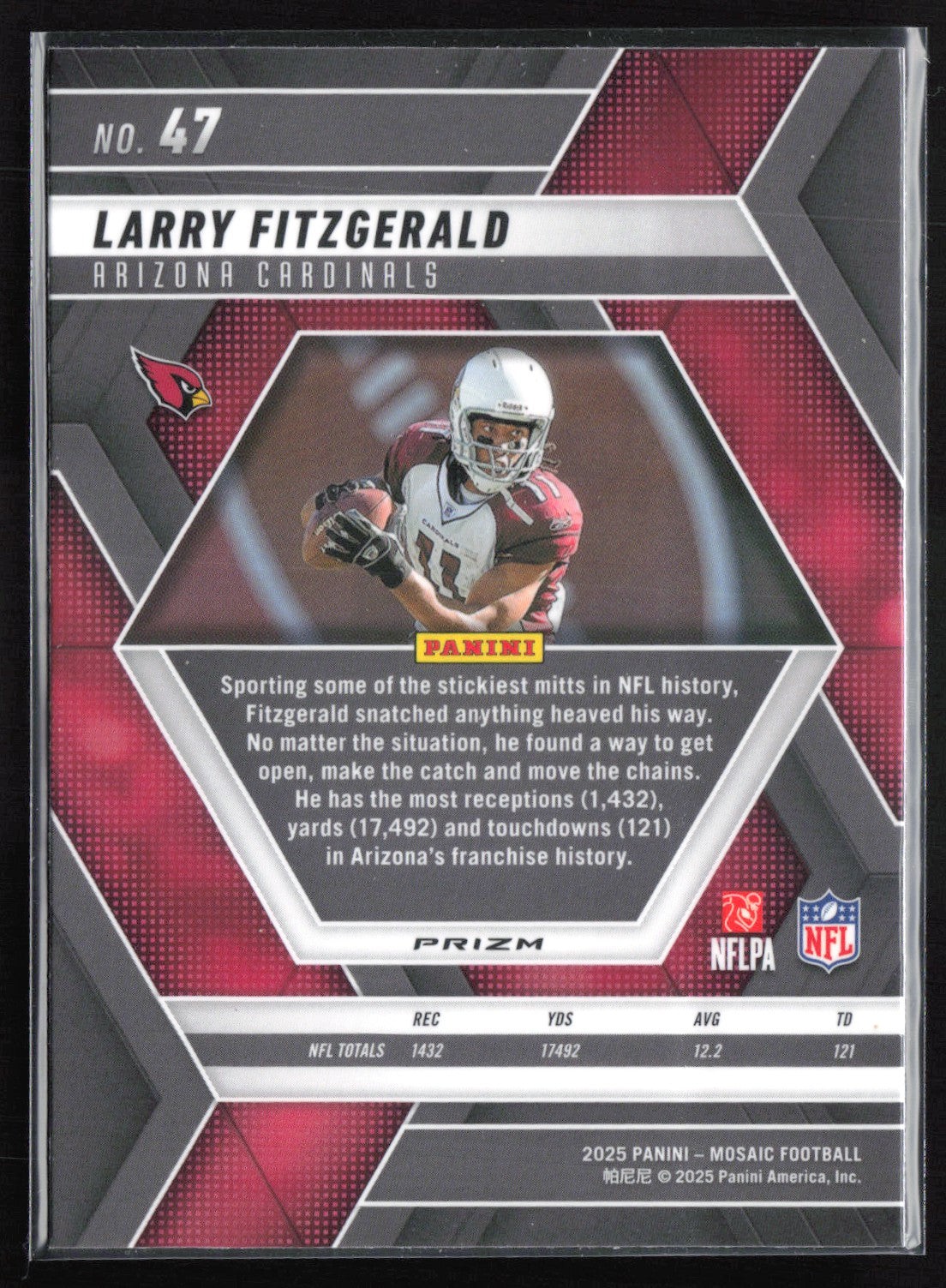 Larry Fitzgerald Purple