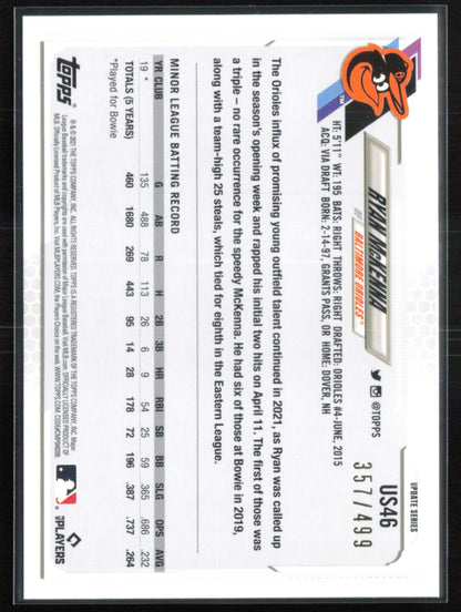 Ryan McKenna RC Green /499