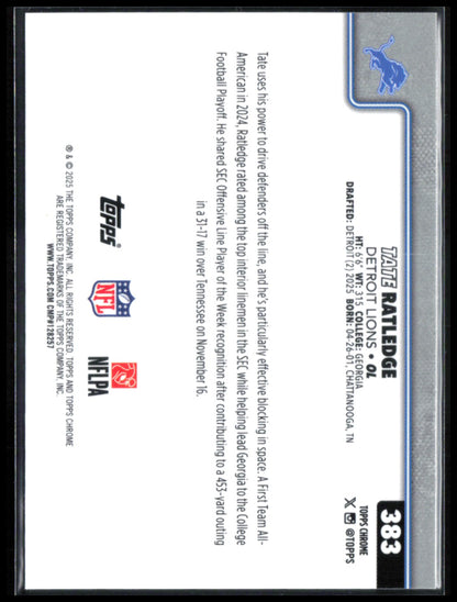 Tate Ratledge RC Pigskin