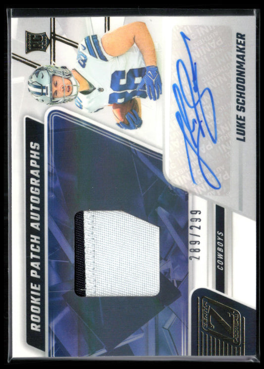 Luke Schoonmaker RC Patch Auto /299