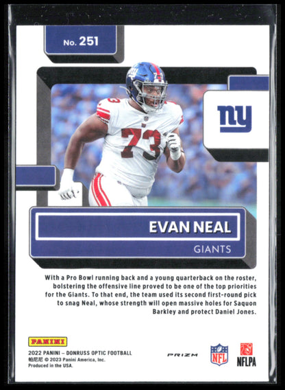 Evan Neal RC Teal Velocity