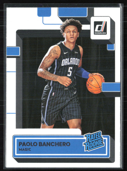 Paolo Banchero RC Rated Rookie
