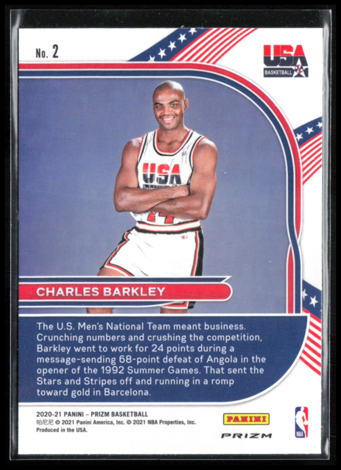 Charles Barkley Silver Prizm