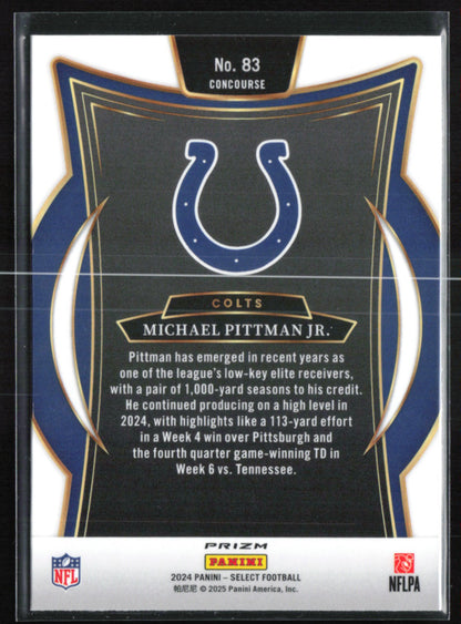 Michael Pittman Jr. Tri-Color Shock