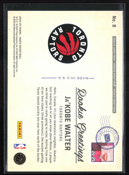 Ja'Kobe Walter RC Rainbow Foil