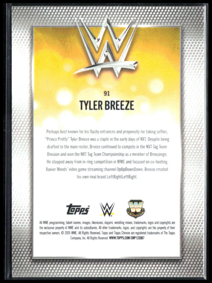 Tyler Breeze X-Fractor