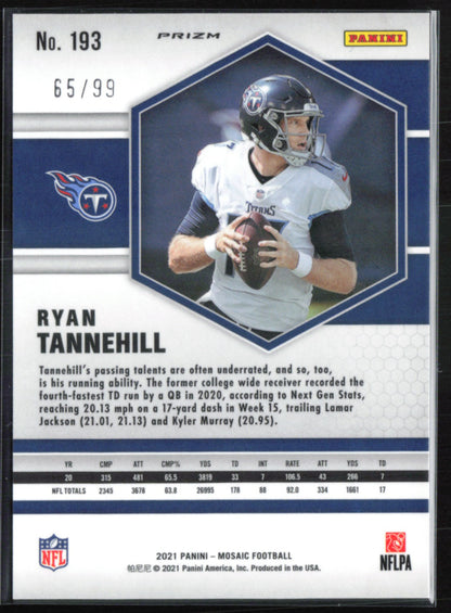 Ryan Tannehill Blue Mosaic /99