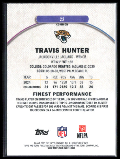Travis Hunter RC
