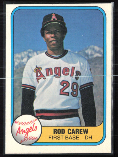 Rod Carew 1981 Fleer