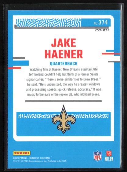 Jake Haener RC Optic Preview