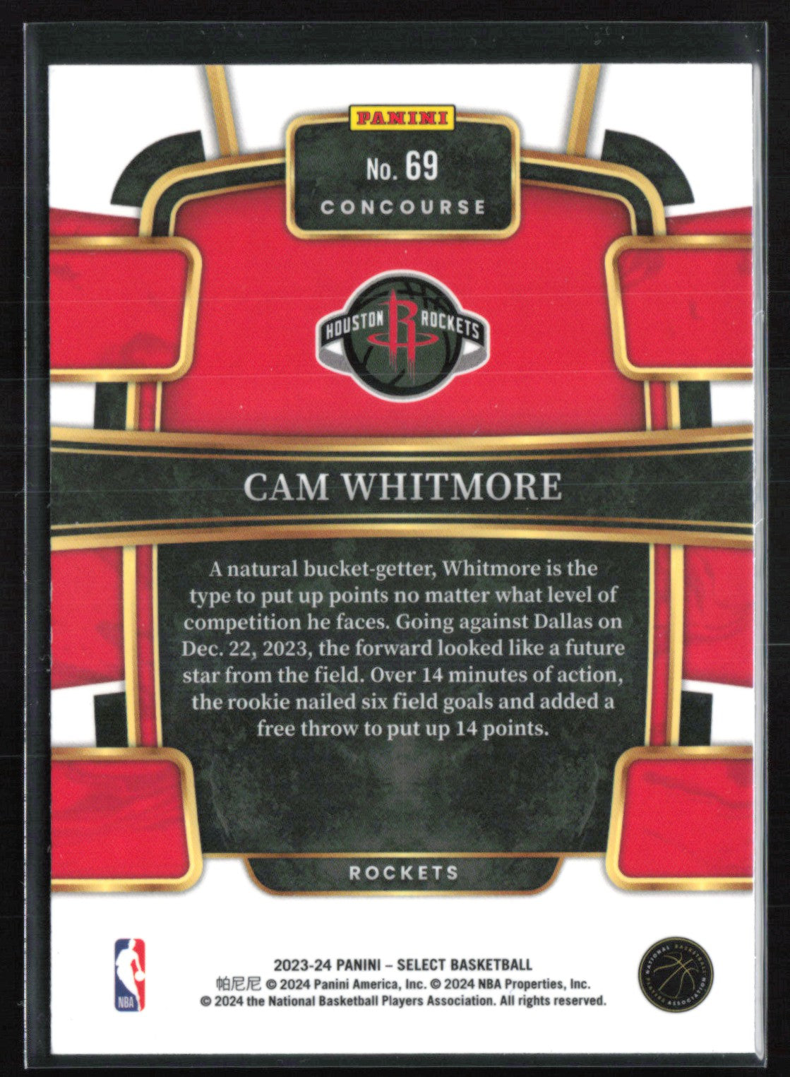 Cam Whitmore RC