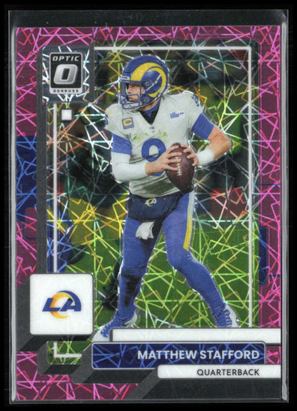 Matthew Stafford Pink Velocity /79