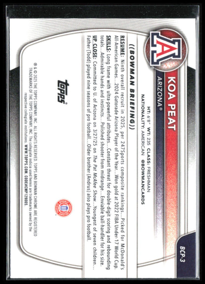 Koa Peat 1st Bowman