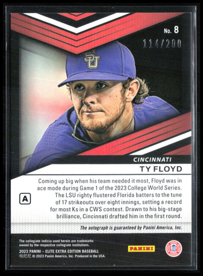Ty Floyd Auto /200
