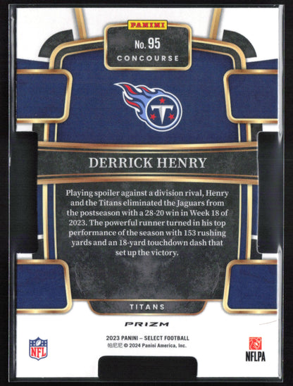 Derrick Henry Black Red Die-Cut