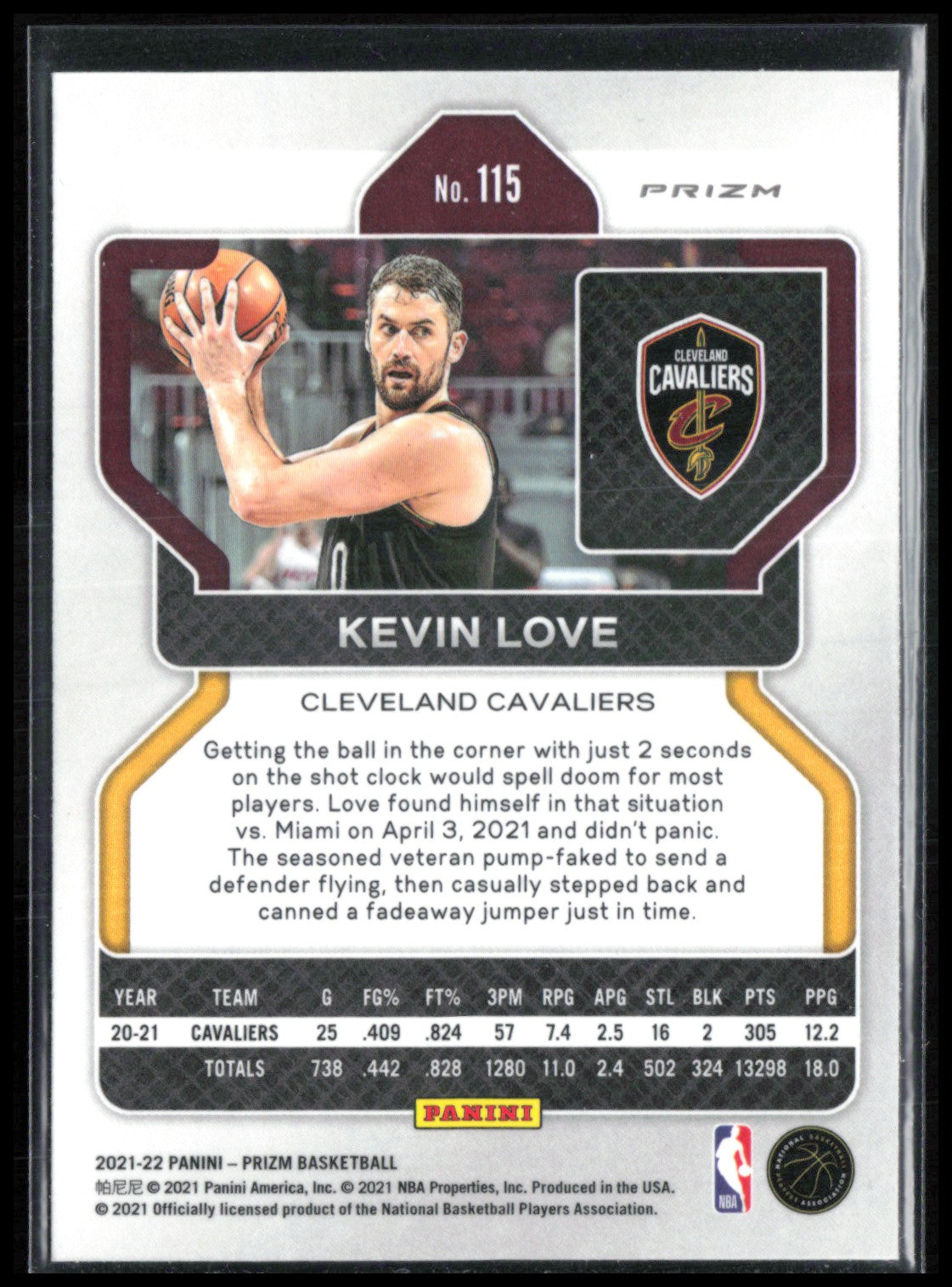 Kevin Love RWB