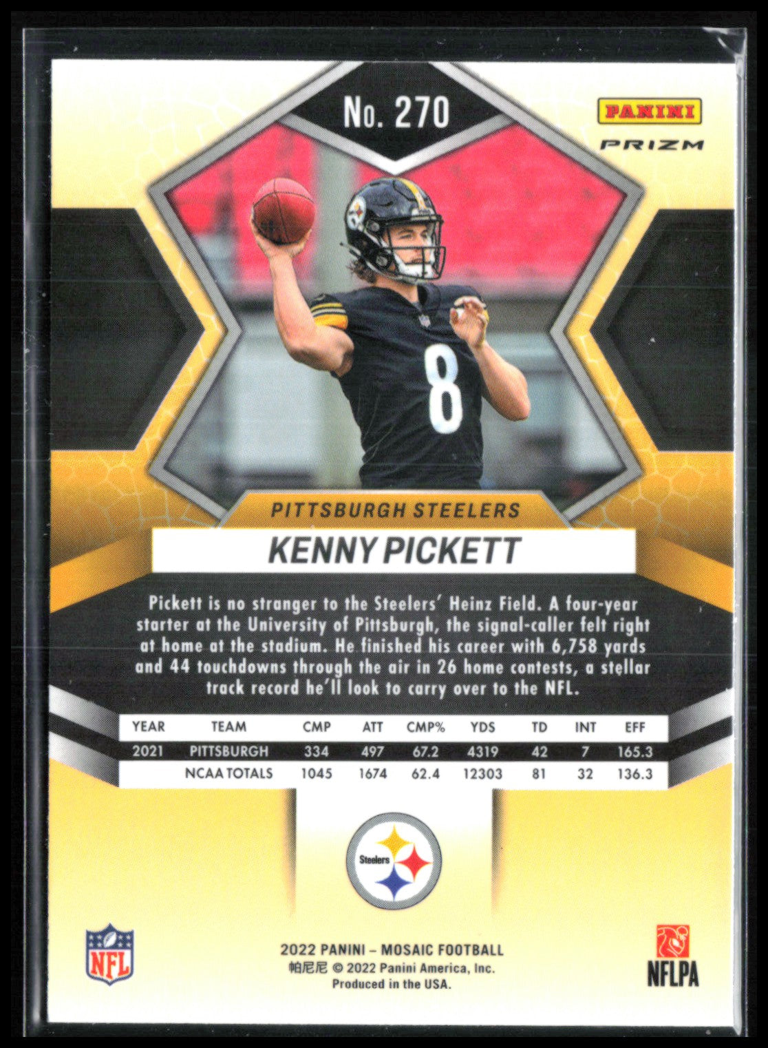 Kenny Pickett RC Pink Camo