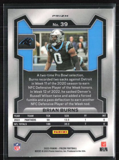 Brian Burns Green Ice