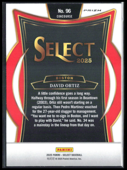 David Ortiz Orange Flash