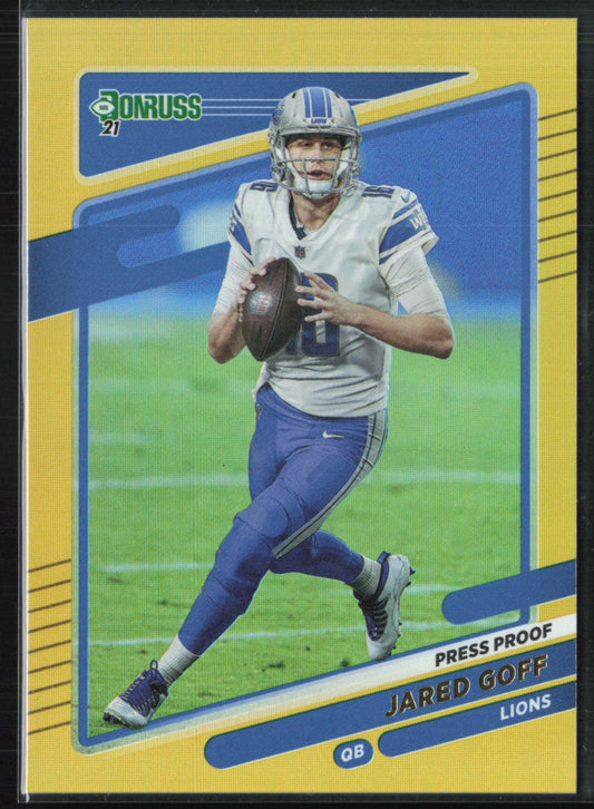 Jared Goff Press Proof Premium