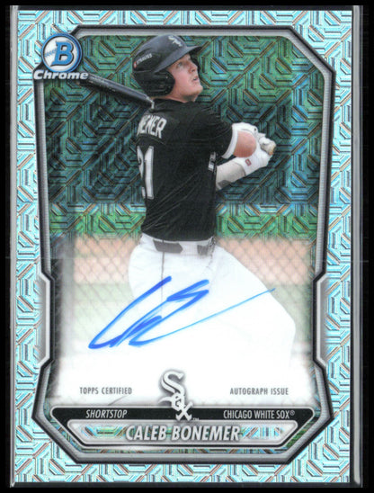 Caleb Bonemer Auto Mojo Bowman Chrome