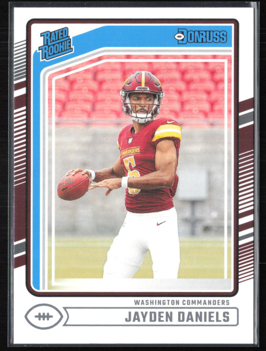 Jayden Daniels RC Rated Rookie