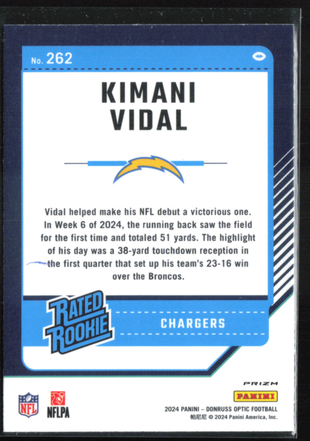Kimani Vidal RC Blue Hyper